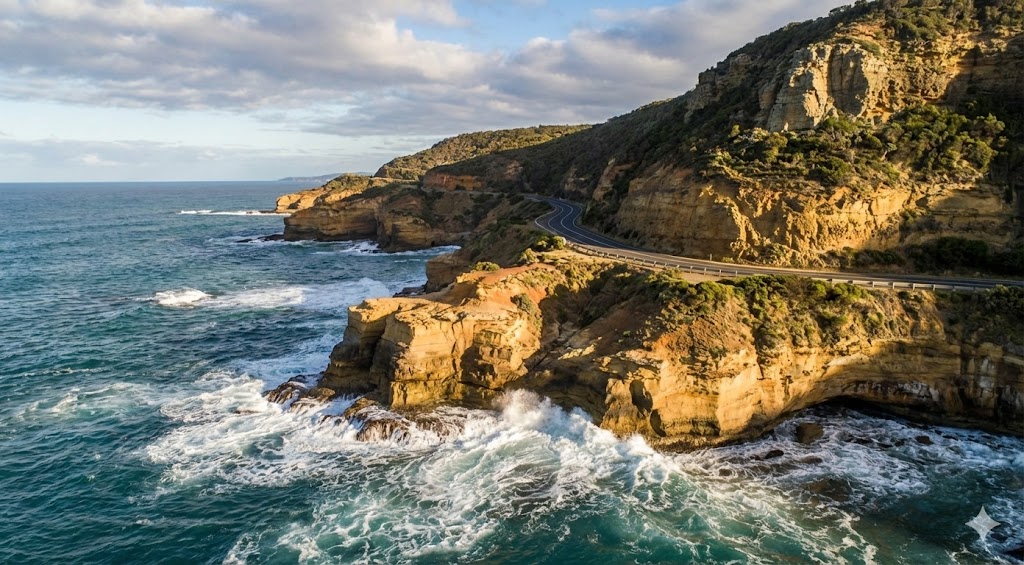 Great Ocean Road ocean views